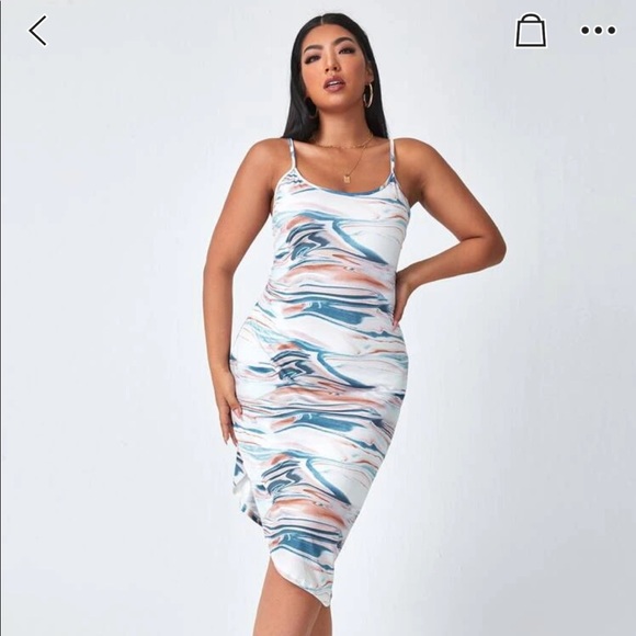 Graphic Cami Dress - Picture 1 of 6